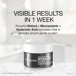 Neutrogena Rapid Wrinkle Repair Retinol Pro+ Anti-Wrinkle Eye Cream, Targeted Eye Cream for Wrinkles & Dark Circles, Formulated without Fragrance, Dyes, Phthalates, and Parabens, 0.5 oz - Image 4